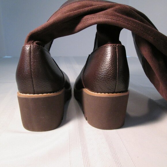 Vionic Women's Ashland Tall Wedge Boots Sz 6 - Picture 6 of 11